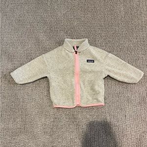 Girls patagonia fleece 12-18 months